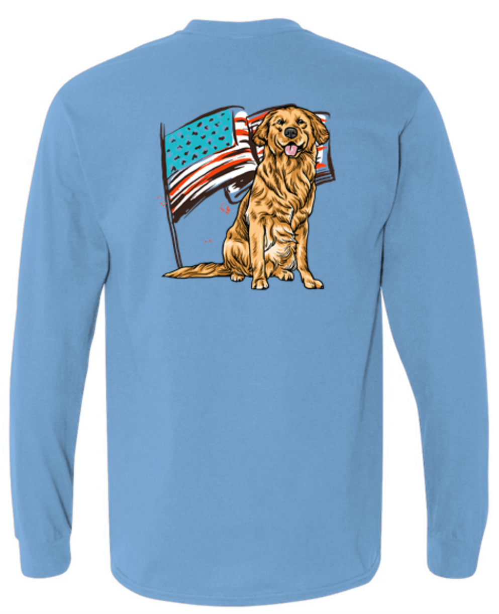 Cast American-Dog LS Light Blue