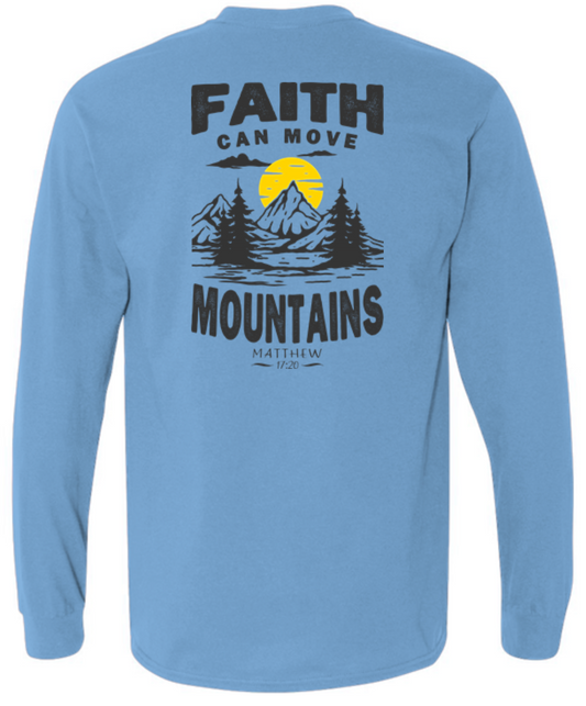 Cast Matthew 17:20 LS Light Blue