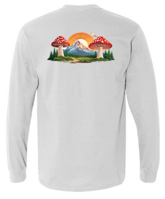 Cast Mushroom Mountain LS White